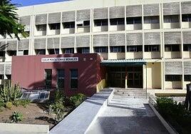 El CEIP Tomás Morales de Carrizal, con graves daños por la rotura de una tubería