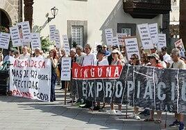 El rechazo a la modificación del PGOU que afecta a Las Torres llega al Cabildo