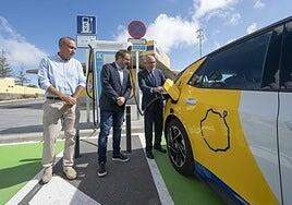 Cinco puntos de recarga de vehículos eléctricos más en el interior de Gran Canaria