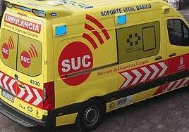 Dos personas de 21 y 19 años en estado crítico tras la colisión entre un coche y una moto en Tenerife
