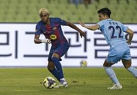 El Barça cierra la gira asiática por todo lo alto