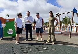El PP de La Oliva reclama sombra para los parques infantiles