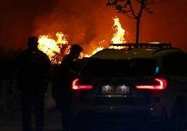 Dos heridos, uno de ellos grave, en el incendio declarado en Tres Cantos (Madrid)