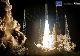 Europa lanza al espacio un satélite meterológico de última generación