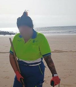 El personal de Telde Limpia usa pulseras inteligentes para prevenir riesgos por altas temperaturas