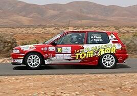 Adián Pérez y Javier Padrón refuerzan su líderato del Provincial de Las Palmas de RallySprint