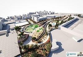 Licitada la construcción del parque urbano de Agüimes casco por 10,1 millones de euros