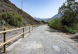 La primera fase de la senda verde de Mogán entra en su recta final