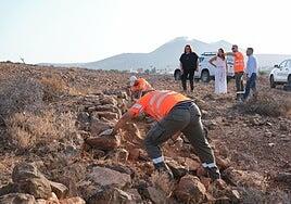 El Cabildo rehabilita el paisaje tradicional entre Agua de Bueyes y Tiscamanita