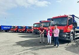 Telde refuerza su equipo de limpieza con 13 nuevos camiones de residuos
