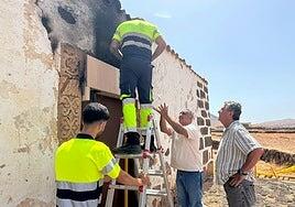 La Oliva toma medidas para proteger la ermita de Puerto Escondido