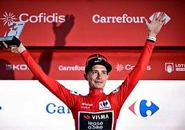 Vingegaard besa el suelo y el cielo en la segunda etapa de La Vuelta