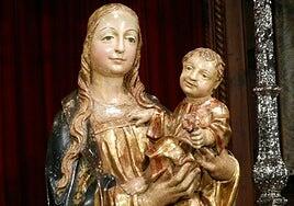 La Virgen del Pino se expone sin su manto hasta el 28 de agosto