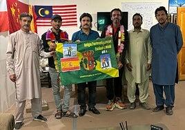 La bandera de Antigua se queda en Pakistán