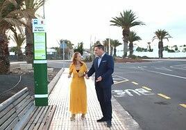 Habrá postes informativos en las paradas de guagua de Yaiza