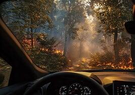 Todo lo que deberías revisar urgentemente de tu coche si ha estado cerca de un incendio