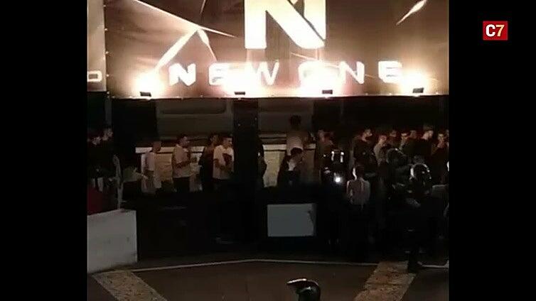 Operativo policial centro comercial el Plaza