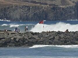Prealerta por fenómenos costeros en Canarias