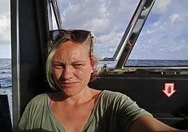 «Somos un barco de solo mujeres, todas con un fuerte sentimiento de justicia»