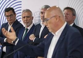 Un protocolo sella el compromiso del Estado para garantizar la financiación del tren de Gran Canaria