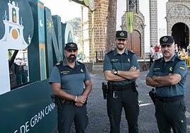 La Guardia Civil, el «músculo» del operativo de seguridad