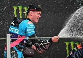 Dani Holgado estrena su palmarés en Moto2