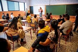 Vuelta al cole feliz en un centro rico en diversidad: «Me dieron hasta confeti mágico»