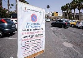 Comienzan las obras de acondicionamiento en el recinto ferial de Arucas