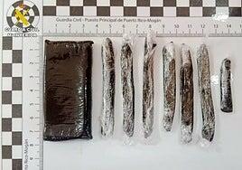 La Guardia Civil desarticula un punto de tráfico de drogas tras la detención de una persona en Arguineguín