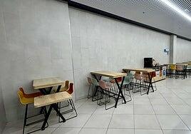 Mercadona amplía la zona de descanso para comer en el supermercado de Puerto del Carmen