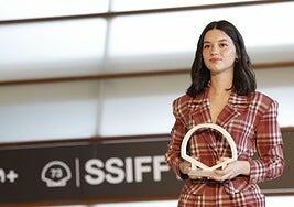 La adolescente getxotarra cuya fe ha conmovido el Festival de San Sebastián