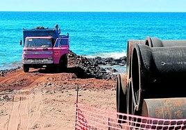 El Cabildo ultima los trámites para volver a licitar las obras del emisario de Bocabarranco