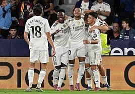 El Madrid disfruta ante el Levante mirando al derbi