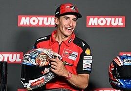 Marc Márquez, ante la primera opción de recuperar la corona