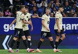 El Barça remonta y sigue la estela del Real Madrid