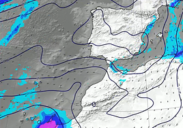 Canarias se libra del impacto de la borrasca Gabrielle y la Aemet avisa: «No se descartan lluvias»