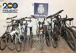 La Policía Nacional detiene en Gran Canaria a un hombre de 72 años por el robo sistemático de bicicletas