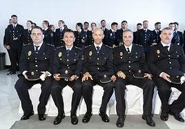 Premio para cinco agentes policiales