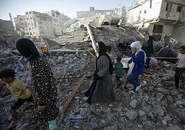 Los palestinos ven una salida tras dos años en el infierno