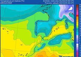 Canarias se libra de la borrasca Amy y la Aemet confirma la tendencia a partir del domingo