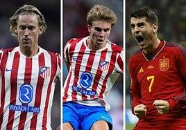 Barrios y Llorente se suben a una selección de la que se cae Morata