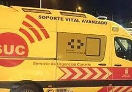 Muere tras volcar su coche y quedar atrapado en el interior en Fuerteventura