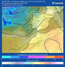La Aemet anuncia un nuevo paraguas de tierra que llegará a Canarias acompañado de calor