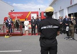 La UME celebra sus 20 años al pie del cañón en Canarias