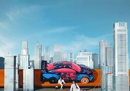 Mercedes-Benz y Hot Wheels: un CLA a tamaño real convertido en obra de arte