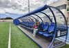 Banquillos nuevos en la Ciudad Deportiva Lanzarote