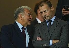 La reconciliación de Laporta con la UEFA da el tiro de gracia a la Superliga