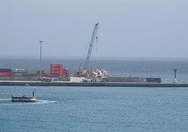 El 60% de la obra de ampliación del muelle de Puerto del Rosario se ejecutará en Gran Canaria
