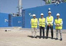 DISA muestra a las autoridades los avances en la ejecución del primer proyecto de generación de emergencia en Canarias