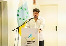 Joel Arbelo, al mando de Jóvenes Nacionalistas de CC